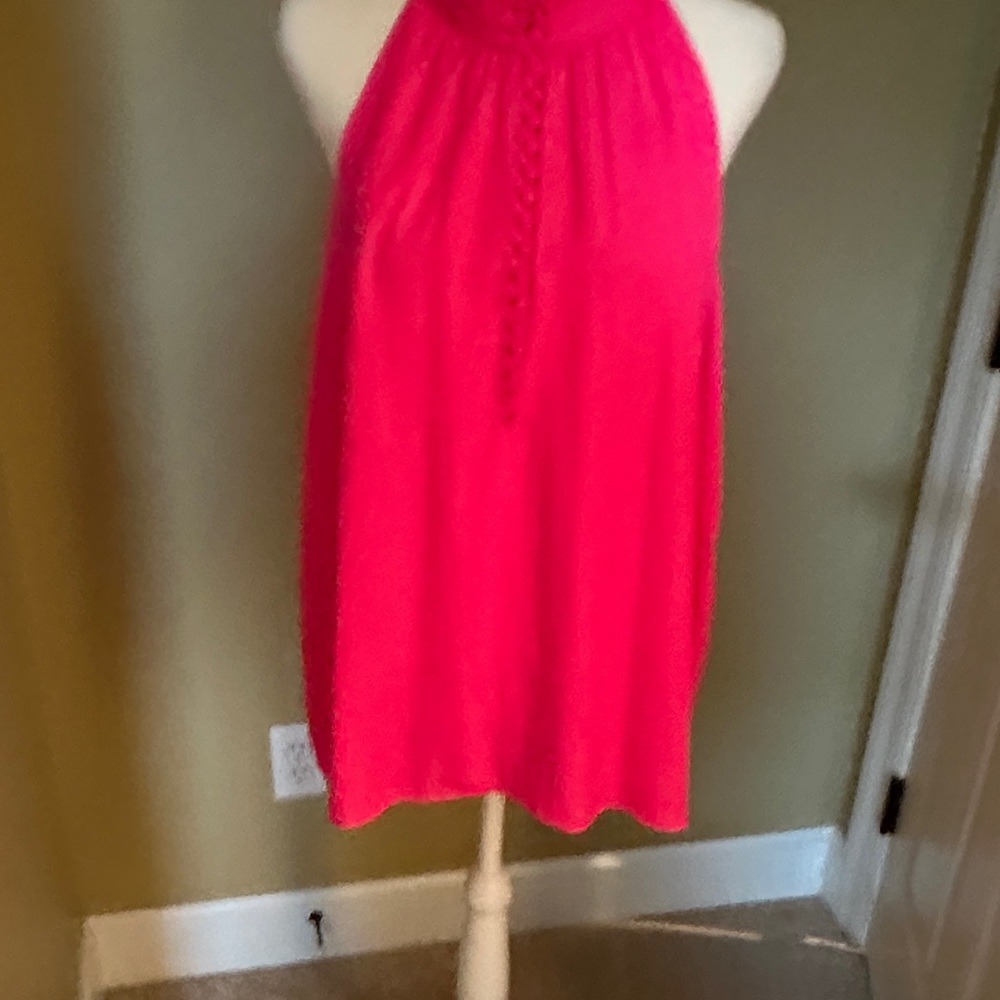 Vibrant Pink Halter top